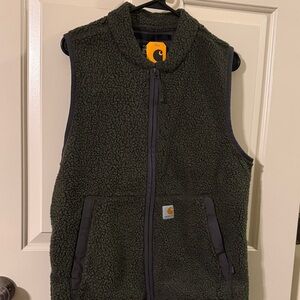 Carhartt Dark Green Fleece Vest